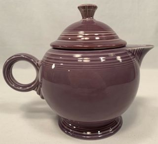 Fiestaware Lilac Teapot Fiesta Hlc Homer Laughlin Tea Pot