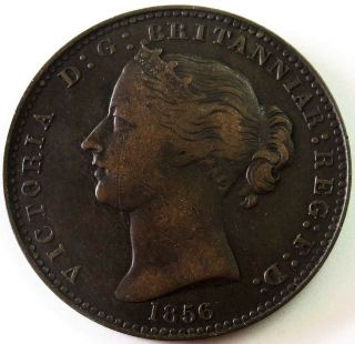 1856 Province Of Nova Scotia 1 Penny Queen Victoria Mayflower Token Ns - 6a2