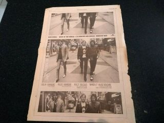 The Jam " News Of The World " Orig 1978 Press Advert 43 X 30cm
