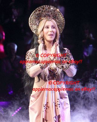 Cher 8x10 In Concert Photo - Unpublished