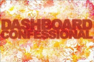 Dashboard Confessional Poster Logo Rare Hot 24x36