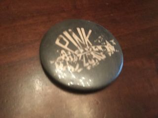 Old Vintage Pink Floyd Pin Badge 1970’s Old Rare As Found 55mm