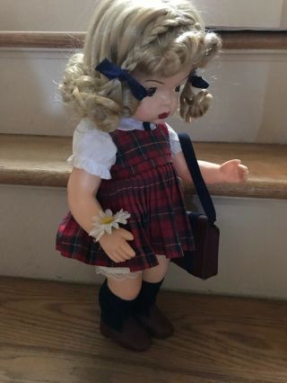 Knickerbocker 16” Terri Lee In School Dress.