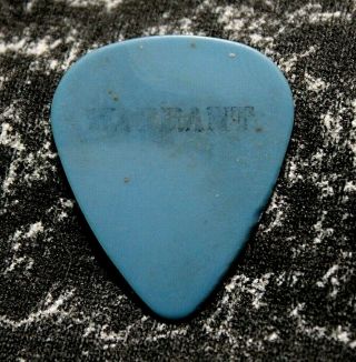 Warrant // Vintage Concert Tour Guitar Pick // Jerry Dixon Blue/black