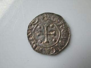 Netherlands 11 century denar,  Groningen,  Bernold of Utrecht,  1040–54,  Dbg 559 2