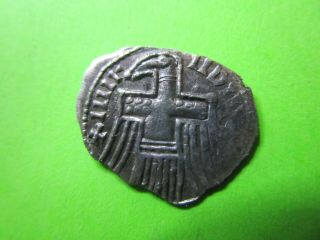Denmark.  Svend Ii Estridsen.  1047 - 1075.  Silver Penny Imitating Agnus Dei Type.