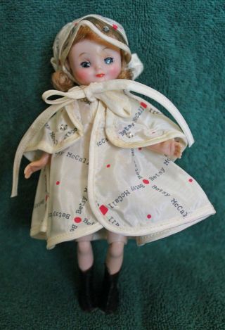 Vintage Betsy Mccall April Showers - White Version - Outfit Only