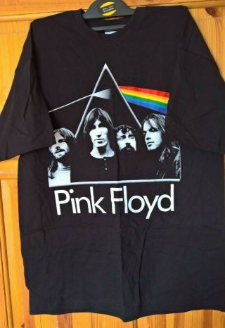 Rare Pink Floyd Dark Side Of The Moon Prism Design Tee Shirt - Medium Adult