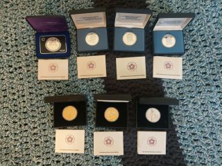 1973,  1974,  1975,  1976,  And 3 National,  Bicentennial Commemorative Medal