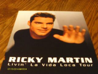 Ricky Martin 1999 Color Publicity Photo