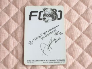 Fx f (x) 2nd Mini Album Electric Shock Photocad Amber Krystal Victoria Luna Sulli 3