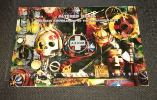 Axiom Altered Beats “assassin” 1996 Promo Card Bill Laswell.  Dj/hiphop S/h