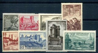 Frankreich 1938 408 - 415 Postfrisch Tadellos Satz 110€ (f1804