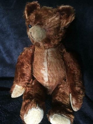 Antique Teddy Bear With Center Seam