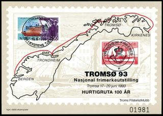 1993 Mb Tromsø 93 Souvenir Card