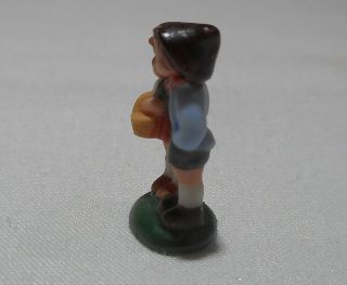 Vintage Carol Pongracic Porcelain Dollhouse Miniature Boy & Girl Figurine 3