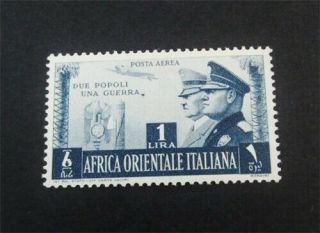 Nystamps Italian East Africa Stamp C18 Og Nh $135 F5x2840