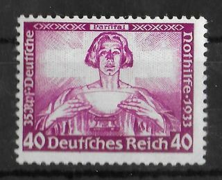 Germany Reich 1933 Lh Wagner 40,  35 Pf Michel 507a Cv €180