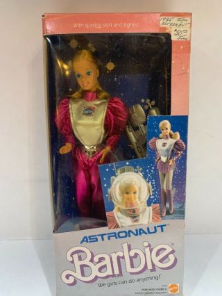 1985 Astronaut Barbie Vintage We Girls Can Do Anything