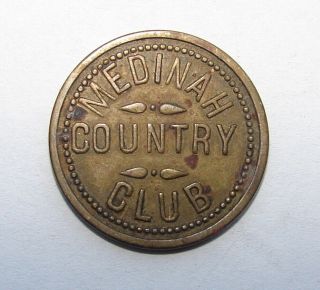 Vintage Medinah Country Club 10 Illinois Trade Token Coin Medal