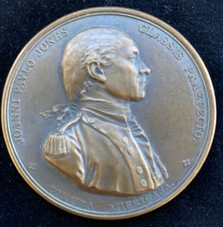 Bronze Medal Joanni Pavlo Jones (john Paul Jones) Classis Praefecto By F Dupre