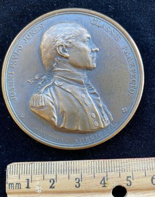 Bronze Medal JOANNI PAVLO JONES (John Paul Jones) CLASSIS PRAEFECTO by F Dupre 2
