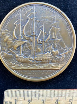 Bronze Medal JOANNI PAVLO JONES (John Paul Jones) CLASSIS PRAEFECTO by F Dupre 3