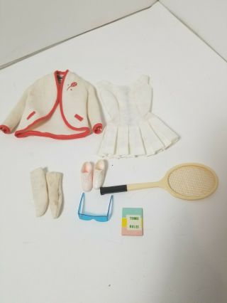 Vintage 1962 - 64 Mattel Barbie Tennis Anyone 941 Near Complete