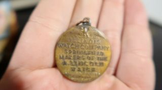 Illinois Watch Co Springfield Abraham Lincoln Watch Medal 2