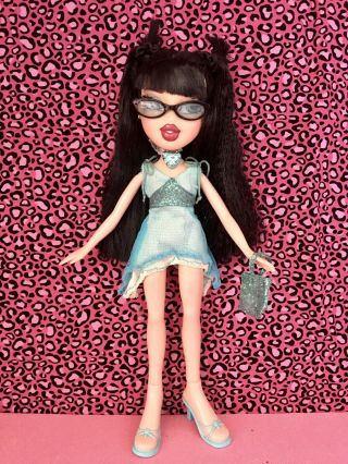 Jade Girls Night Out Bratz Doll Mga Entertainment 2004 Outfit W/ Purse