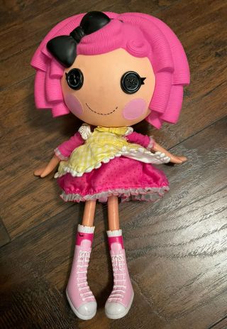 Lalaloopsy Full Size 12 ",  Crumbs Sugar Cookie Bake - Off Doll,  Pink Hair