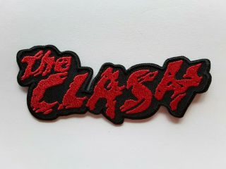 The Clash British Heavy Punk Rock Pop Music Band Embroidered Patch Uk Seller