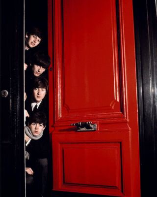 The Beatles Photograph - L1440 - Paul Mccartney,  John Lennon And Ringo Starr