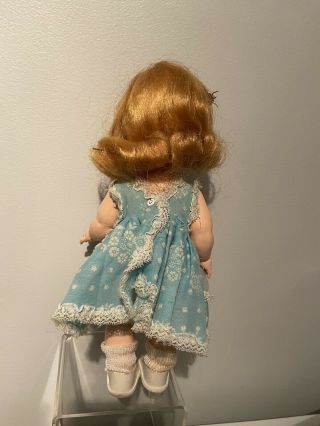 Vintage Hard Plastic Walker Doll Vogue Dress Littlest Angel ? Fairyland Shoes 3