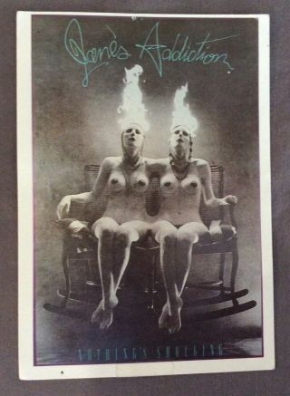 Jane’s Addiction Nothing’s Shocking Vintage Postcard