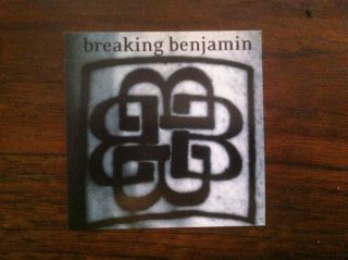Breaking Benjamin Promo Sticker For 2004 Cd Release Rare Sticker