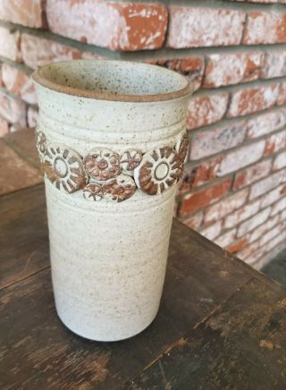 Wishon Harrell Stoneware Vase - Art Pottery - Purchased Early 1970 