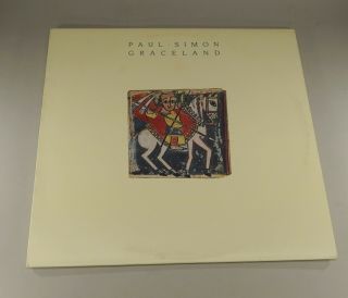 Vintage 1986 Paul Simon Graceland 33 1/3 Rpm Record Album