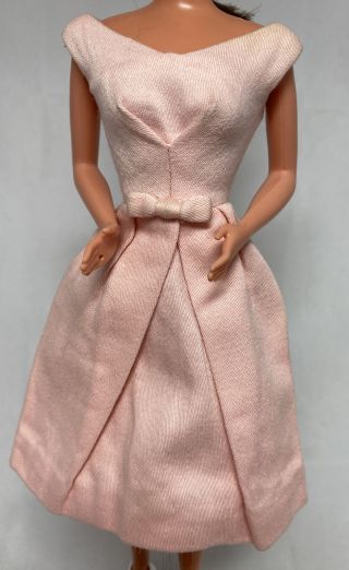 Vintage Mattel 1960’s Barbie Doll Fashion Pak Cotton Belle Light Pink Dress