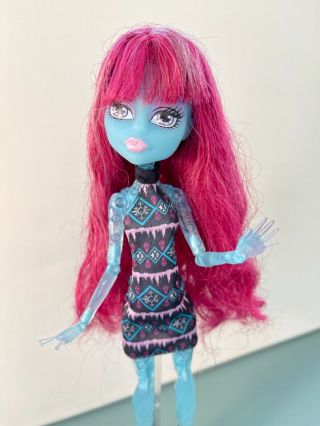 Monster High Create A Monster Blob Blue Ice Girl Cam Doll Mattel