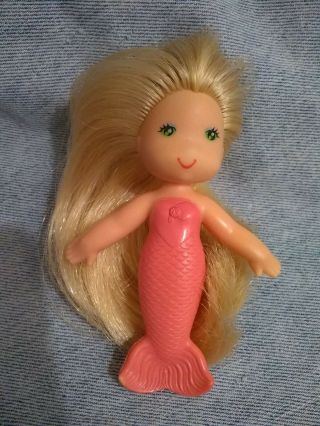 Vintage Kenner 1979 Sea Wees " Sandy " Mermaid Doll Blonde
