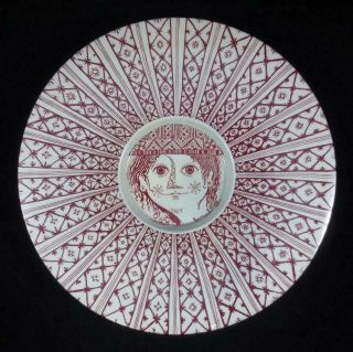Bjorn Wiinblad For Nymolle Denmark 12 " Charger Plate Woman 