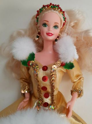 1994 Happy Holidays Barbie Doll Loose