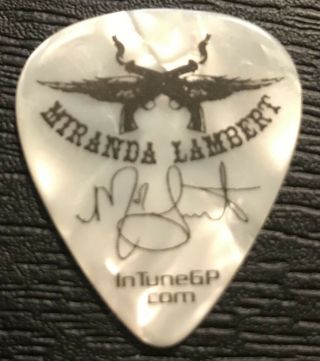 Miranda Lambert Tour Guitar Pick