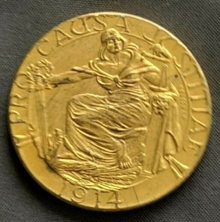 Ww1 Patriotic Medal For The Sake Of Justice 1914 Leaders Of The Allied Powers