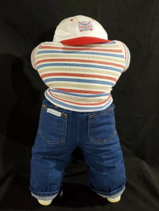 Boy Doll Time Out Standing In Corner 25 " Little Slugger Little By Little Jeans