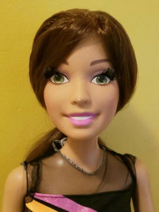 2013 Barbie Just Play by Mattel my Size Best Fashion Friend 28 in Brown hair 2