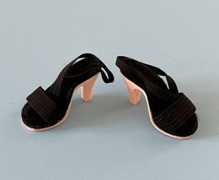 Vintage Doll Accessories:orig Madame Alexander Cissy Shoes Fit Miss Revlon Toni