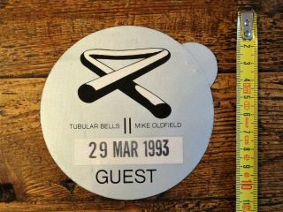 Xtr - Rare Backstage Pass Mike Oldfield - Tubular Bells 1993