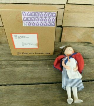 Retired American Girl Pleasant Company Molly Christmas Box Nurse Doll